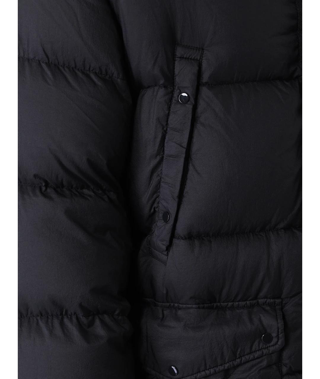 TEN C Черный пуховик, фото 5