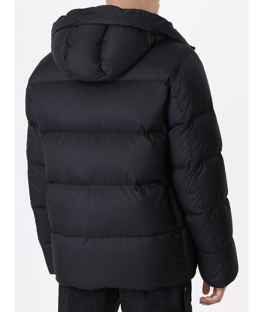 TEN C Черный пуховик, фото 3