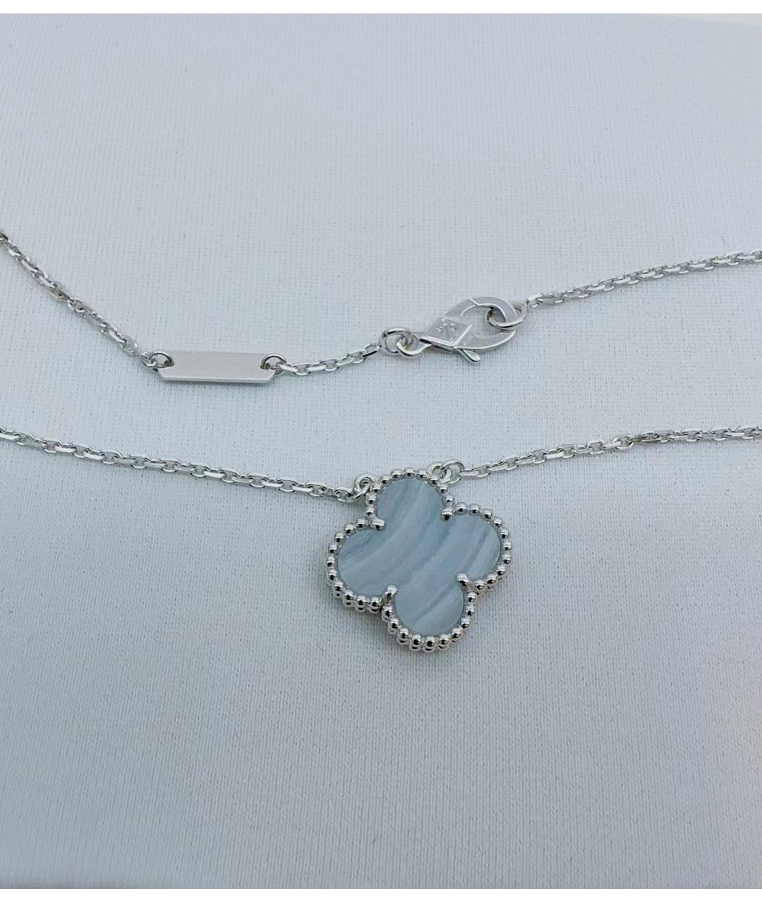 VAN CLEEF & ARPELS Серебряная подвеска из белого золота, фото 3
