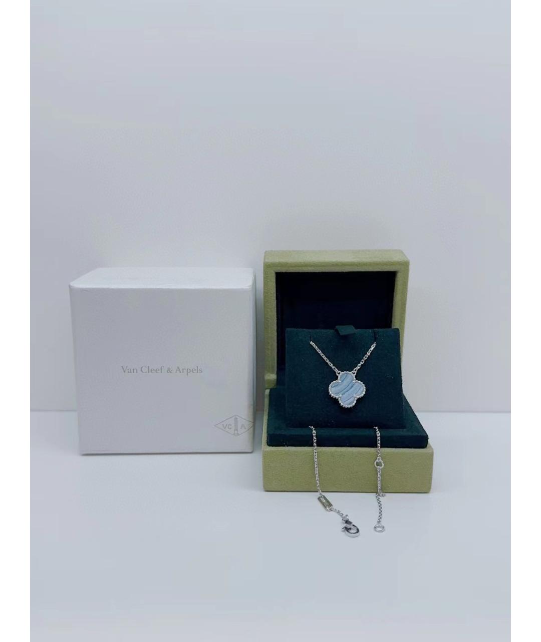 VAN CLEEF & ARPELS Серебряная подвеска из белого золота, фото 5
