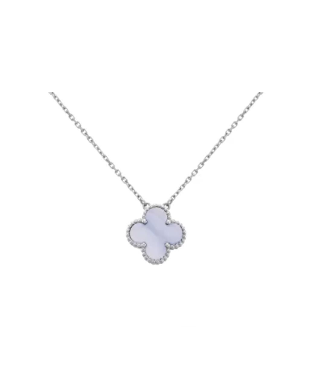VAN CLEEF & ARPELS Серебряная подвеска из белого золота, фото 8