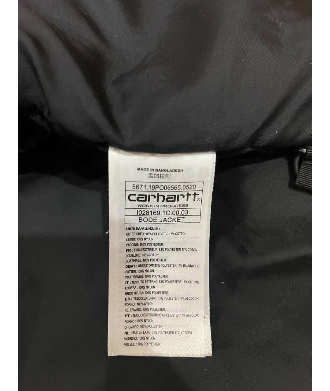 CARHARTT Черная полиэстеровая куртка, фото 4