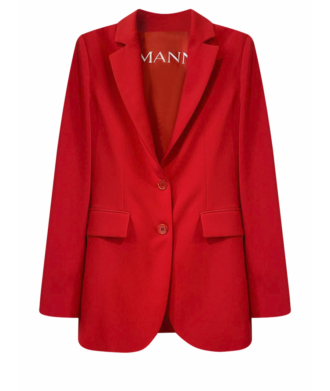 ERMANNO SCERVINO Красный полиэстеровый жакет/пиджак, фото 1