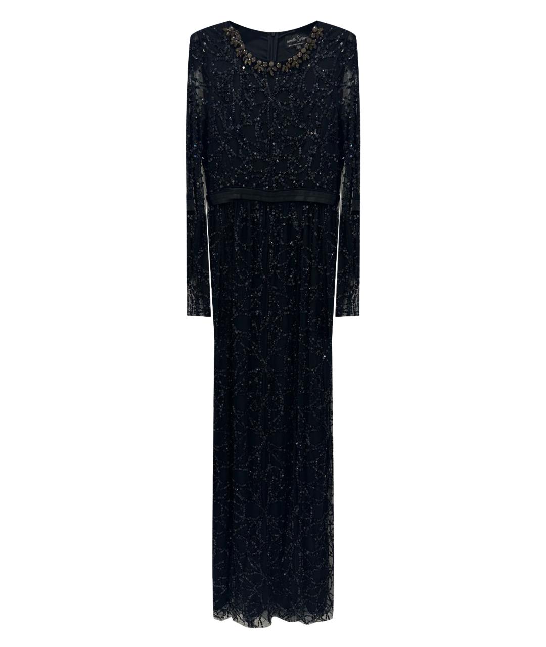 NEEDLE & THREAD Черное полиэстеровое вечернее платье, фото 1