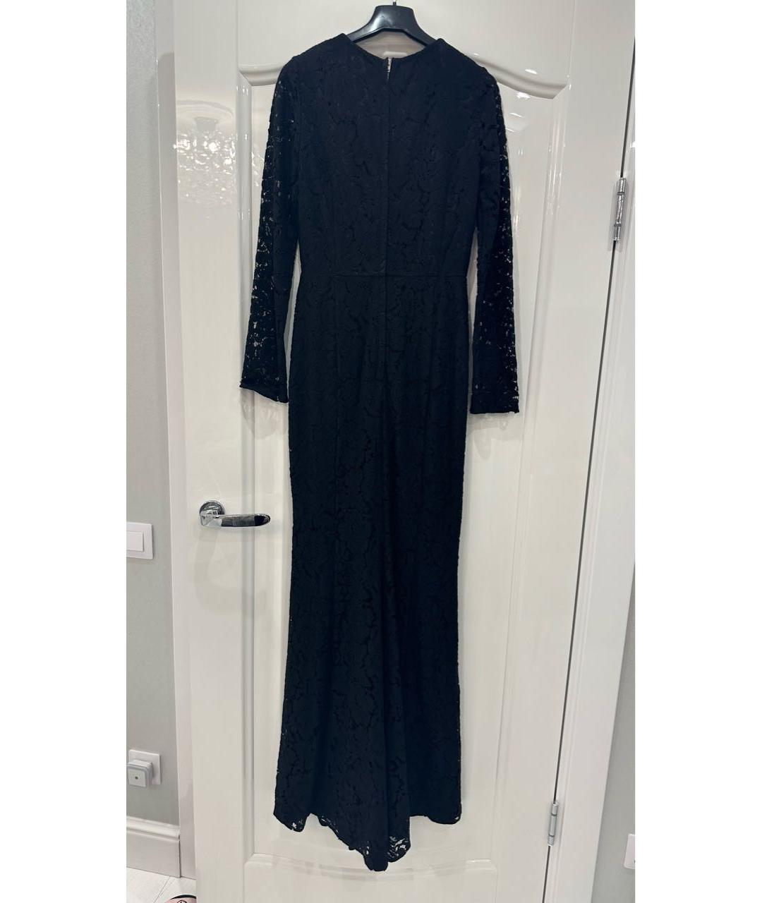 NEEDLE & THREAD Черное хлопковое вечернее платье, фото 5
