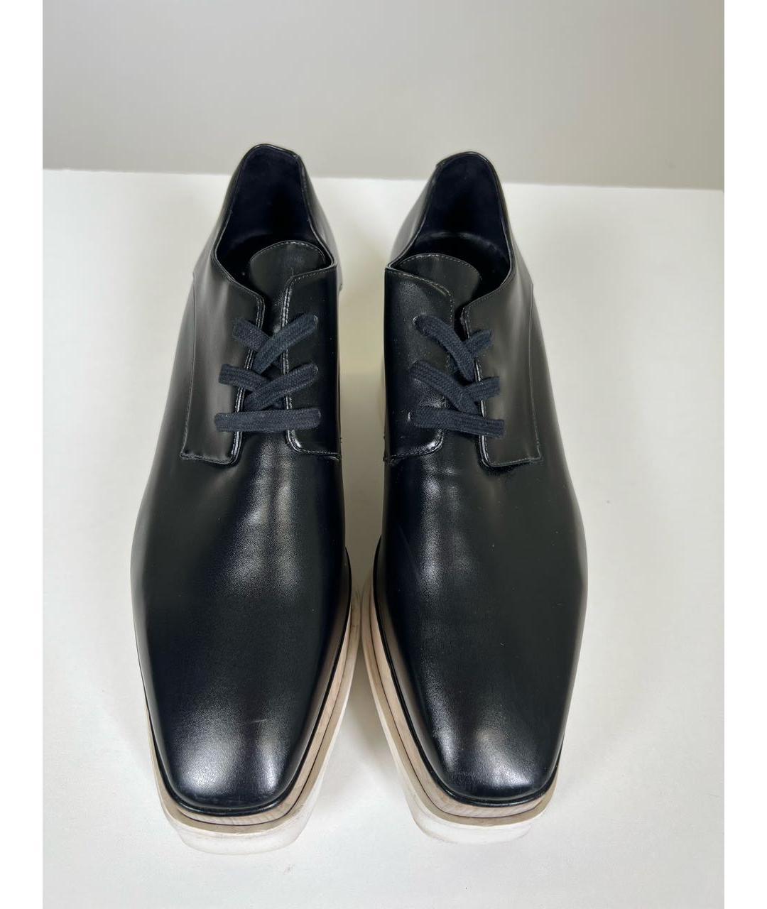 STELLA MCCARTNEY Черные кожаные туфли, фото 2