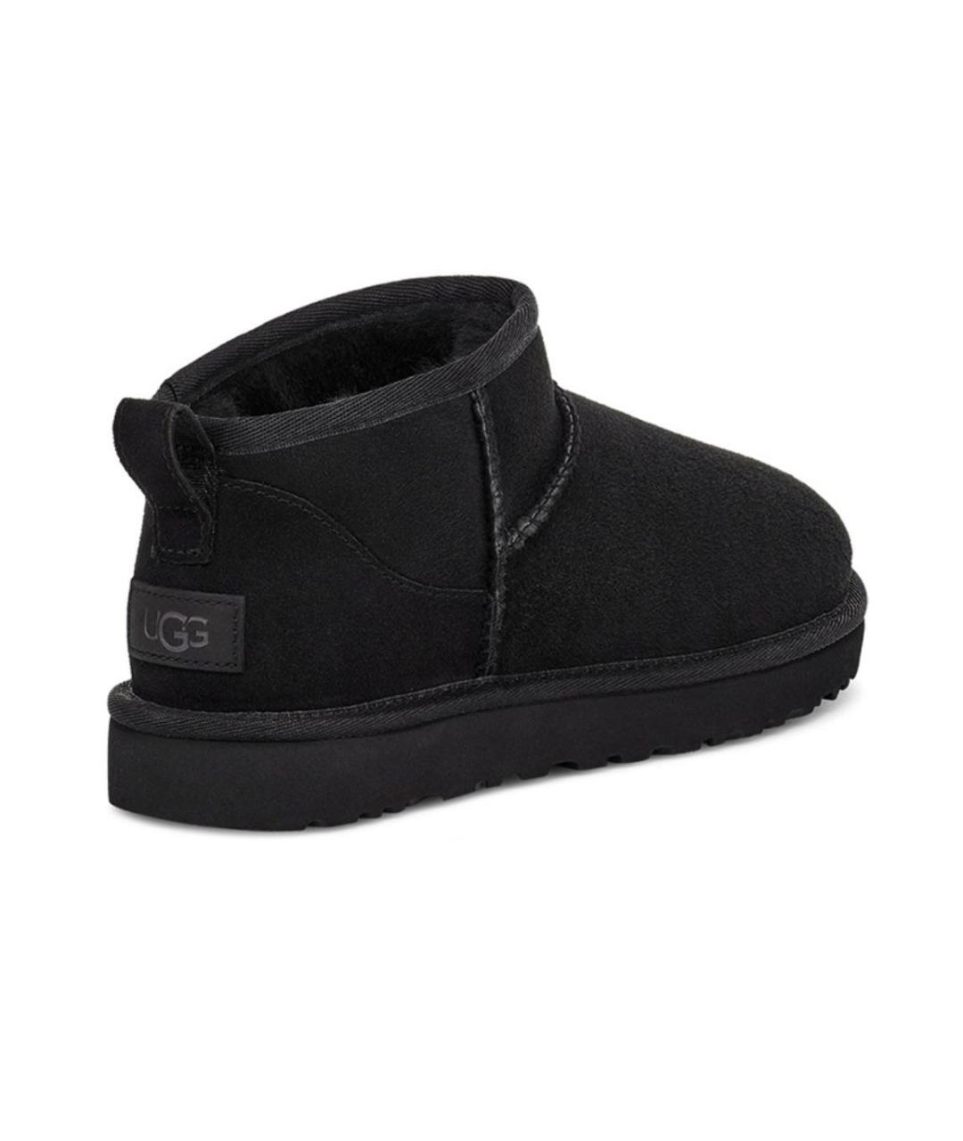UGG AUSTRALIA Черные ботинки, фото 2