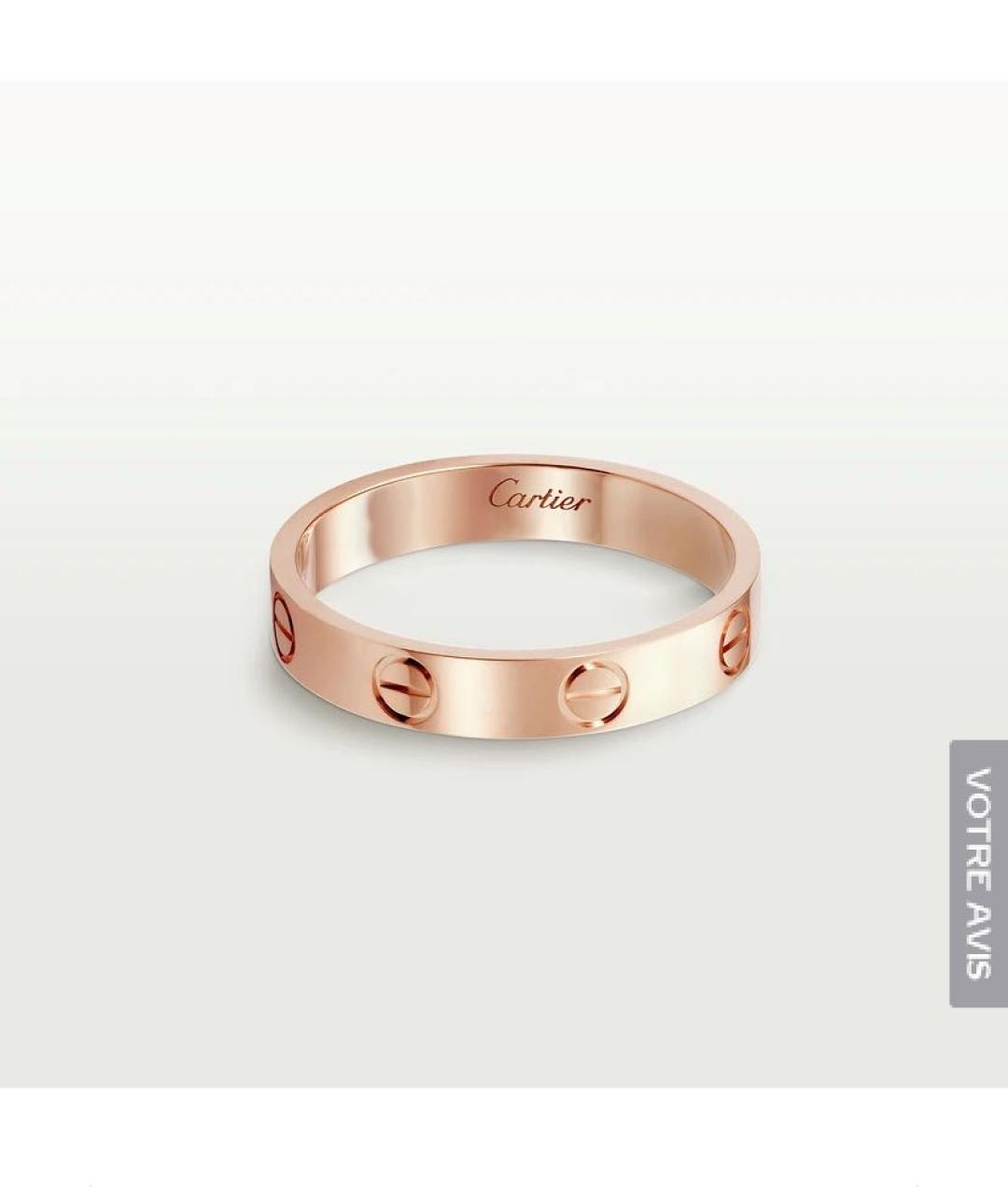 CARTIER Кольцо из розового золота, фото 1