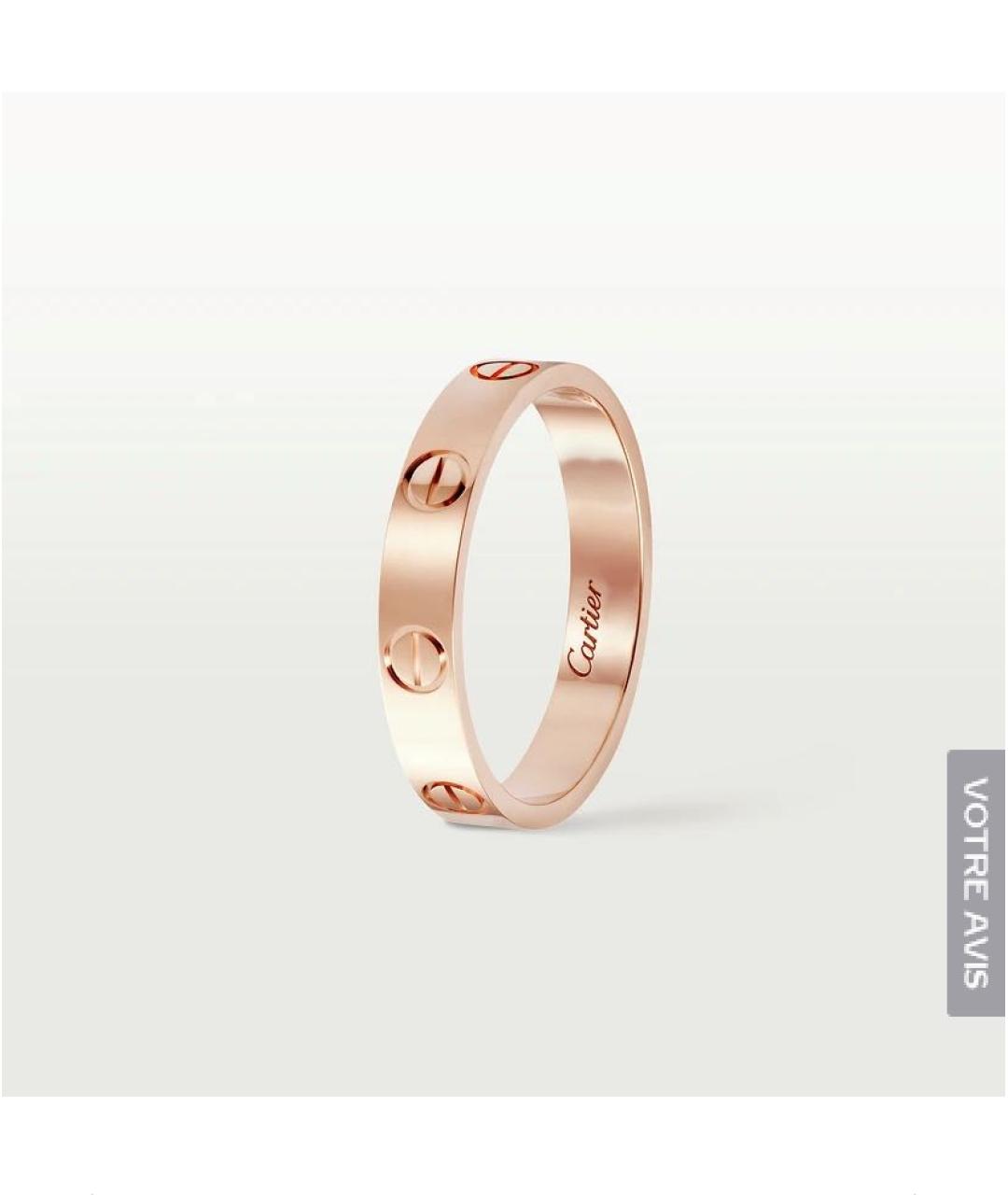 CARTIER Кольцо из розового золота, фото 2