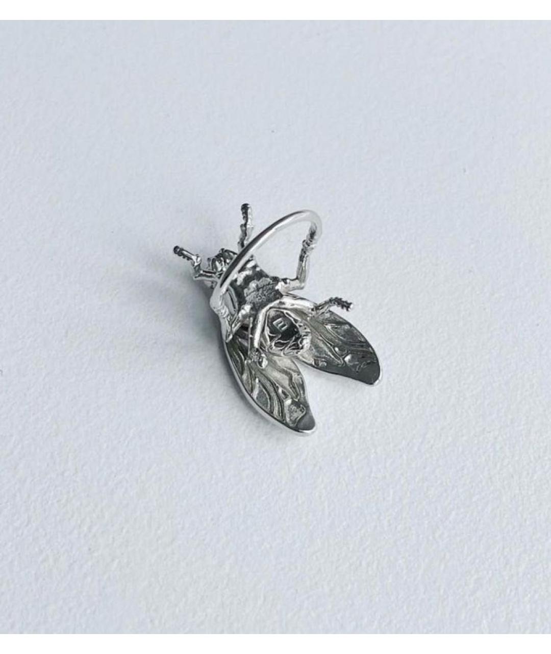 BALENCIAGA Серебряное серебряное кольцо, фото 2