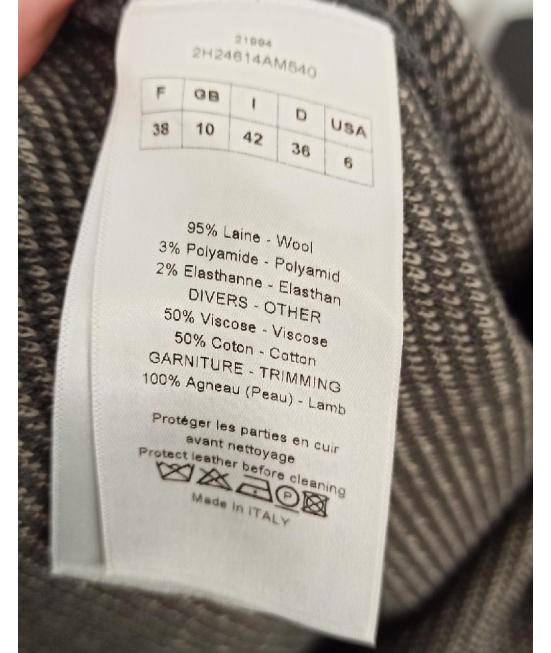 CHRISTIAN DIOR Шерстяное платье, фото 7