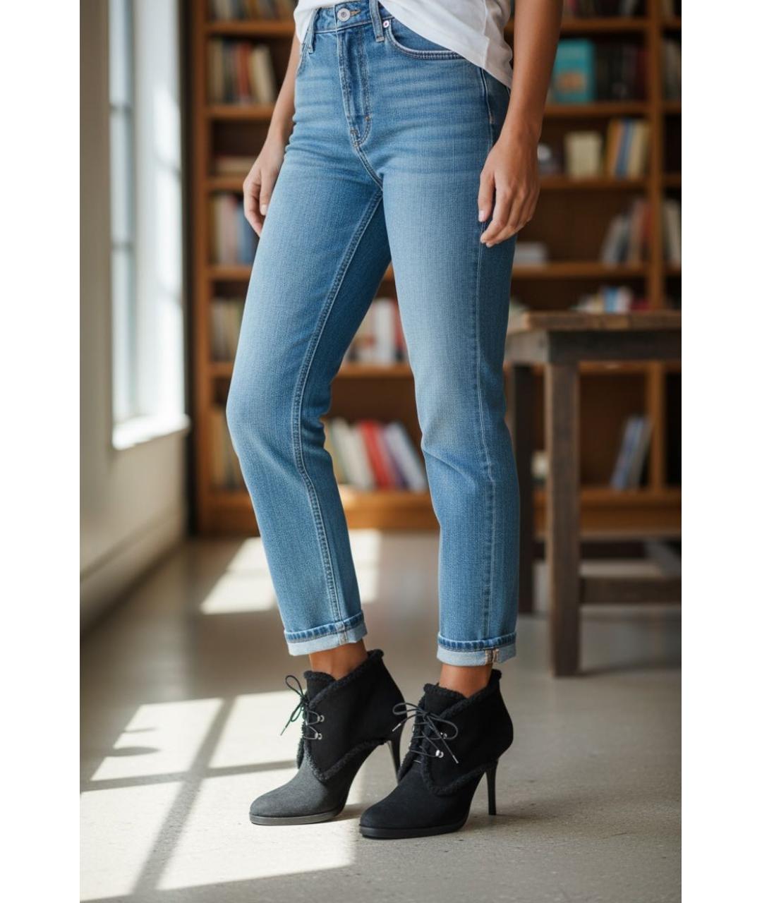 ESCADA Черные замшевые ботильоны, фото 8