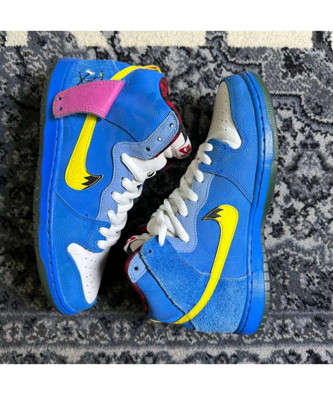 Nike sb dunk high blue ox deals