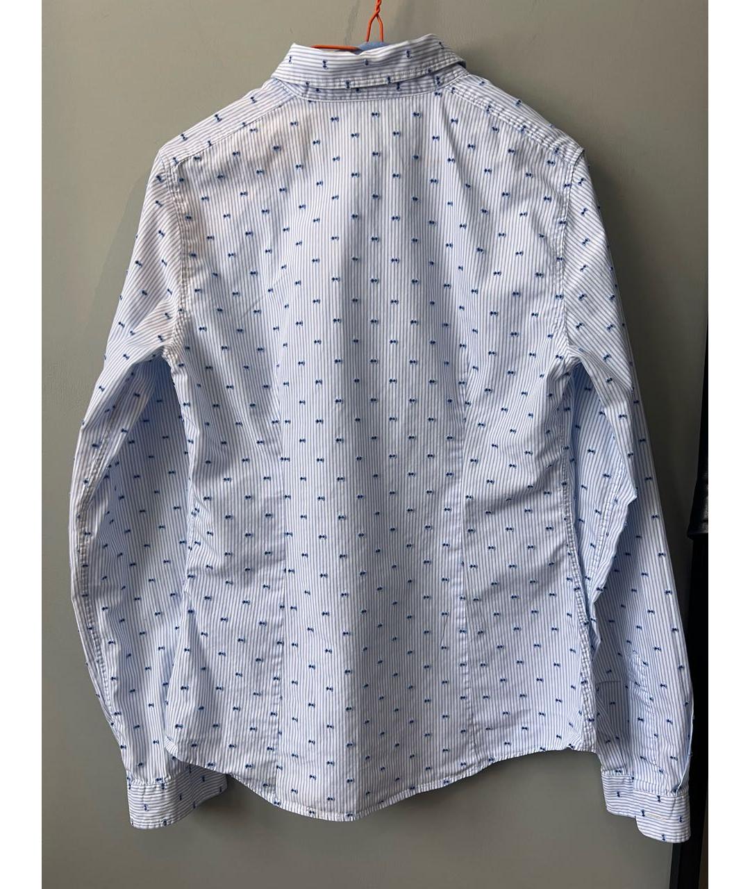 ETRO Голубая хлопковая рубашка, фото 2