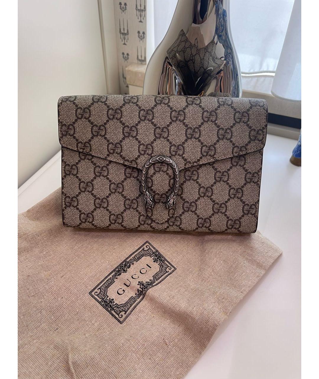 GUCCI Бежевая сумка через плечо, фото 4
