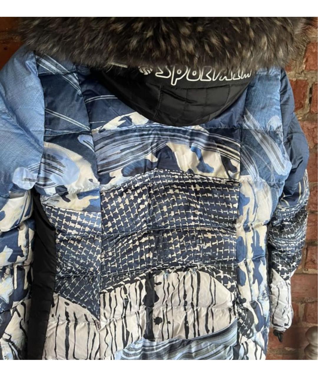 SPORTALM Синий пуховик, фото 3