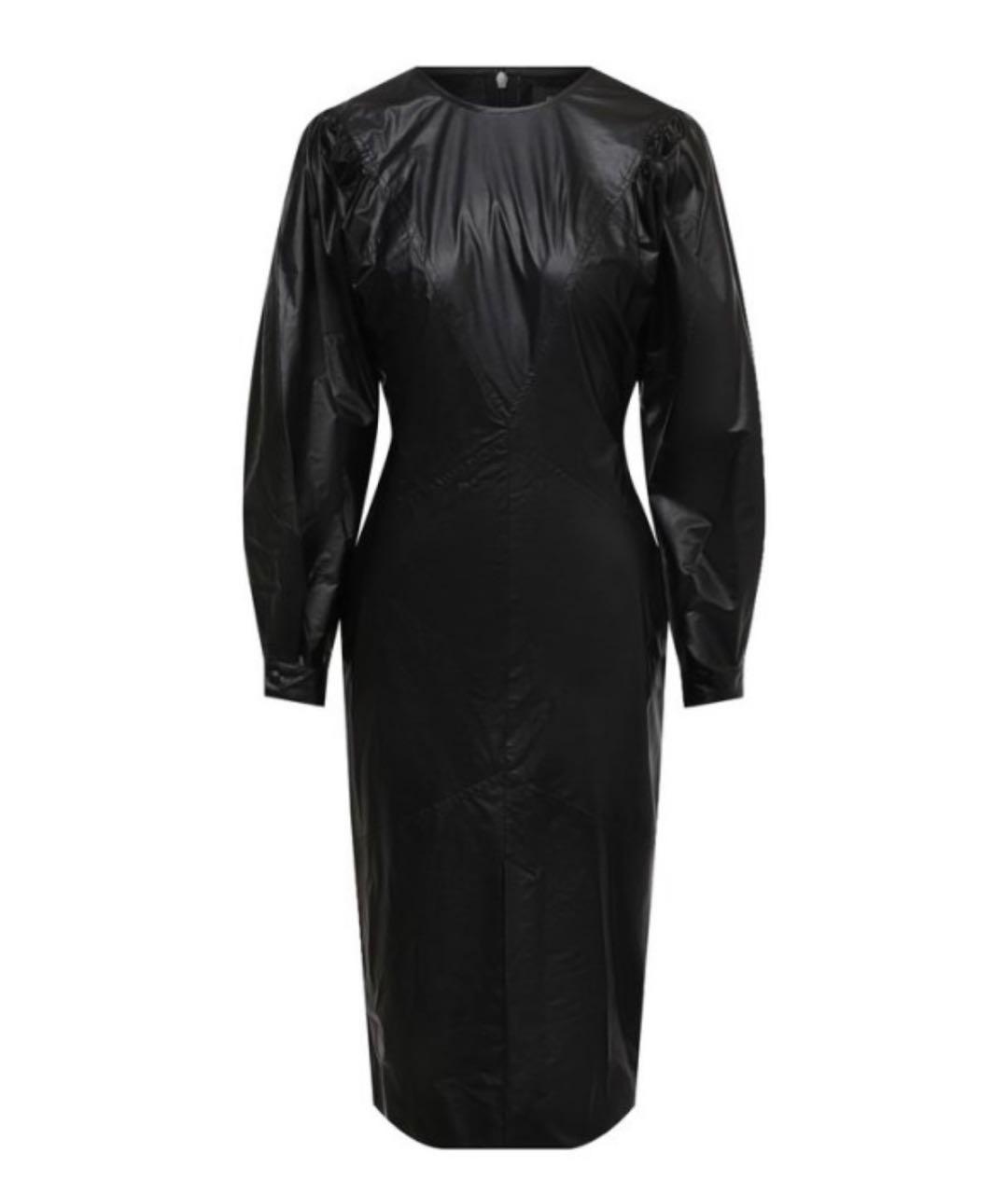 ISABEL MARANT Черное полиэстеровое коктейльное платье, фото 1