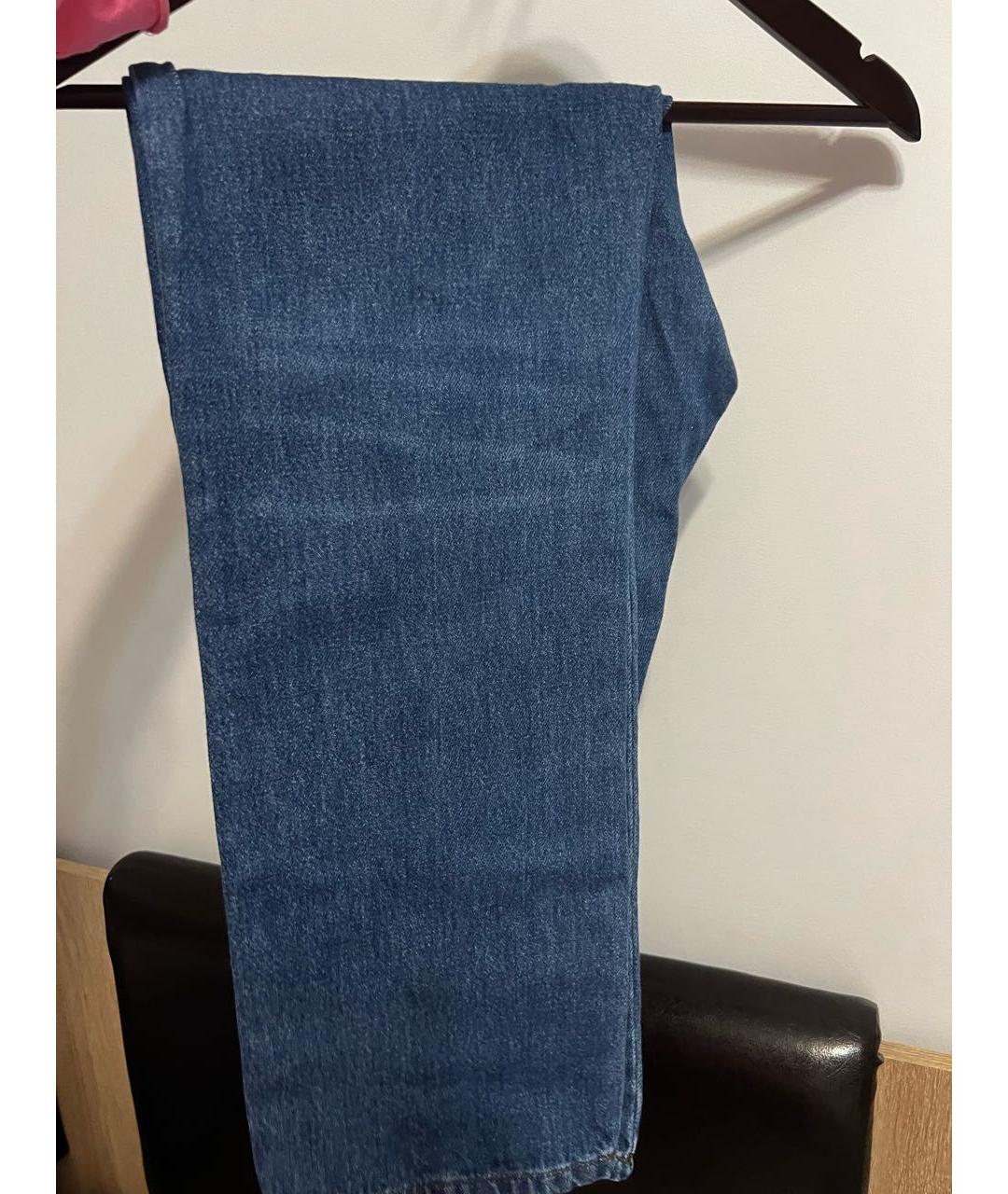 MAX MARA Темно-синие прямые джинсы, фото 6