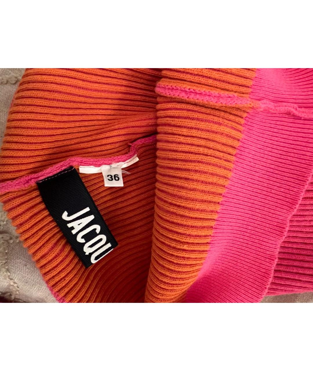 JACQUEMUS Розовый полиэстеровый джемпер / свитер, фото 4