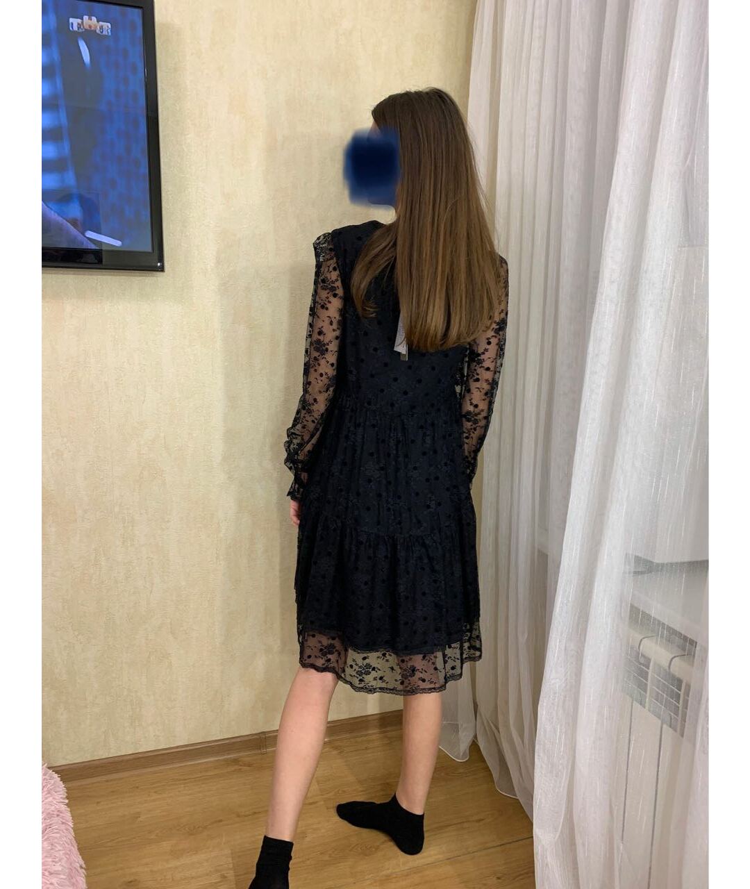 ERMANNO SCERVINO Черное кружевное вечернее платье, фото 6