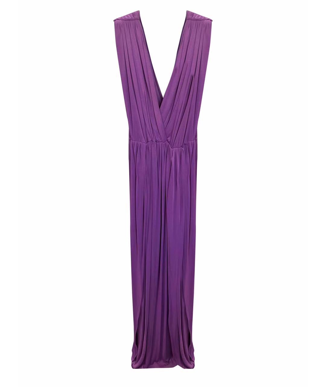 VIONNET Фиолетовое вечернее платье, фото 1