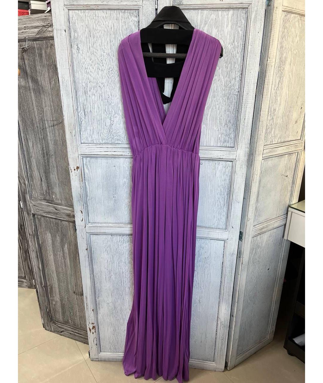 VIONNET Фиолетовое вечернее платье, фото 2