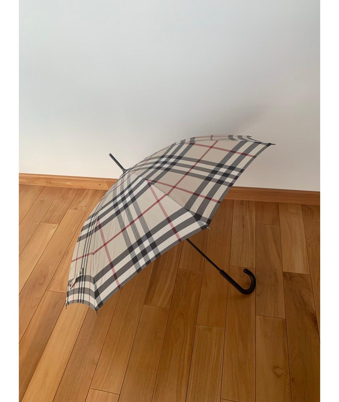 BURBERRY Бежевый зонт, фото 10
