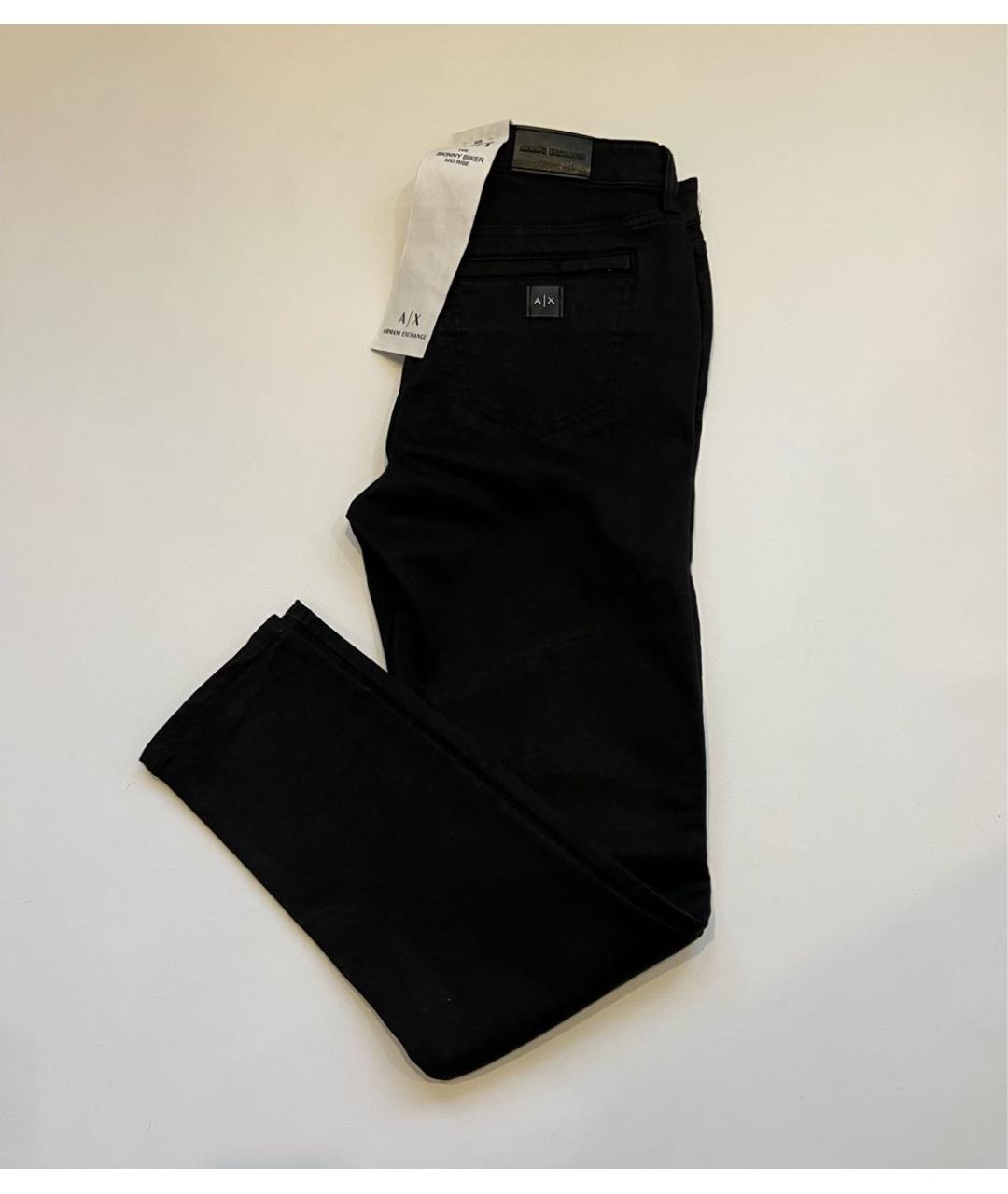 ARMANI EXCHANGE Черные джинсы слим, фото 2