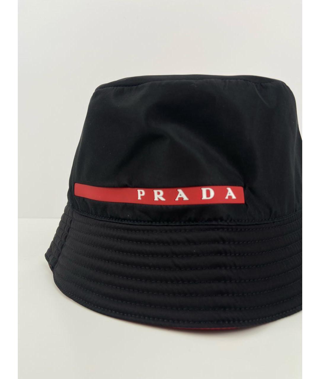 PRADA Черная кепка/бейсболка, фото 3