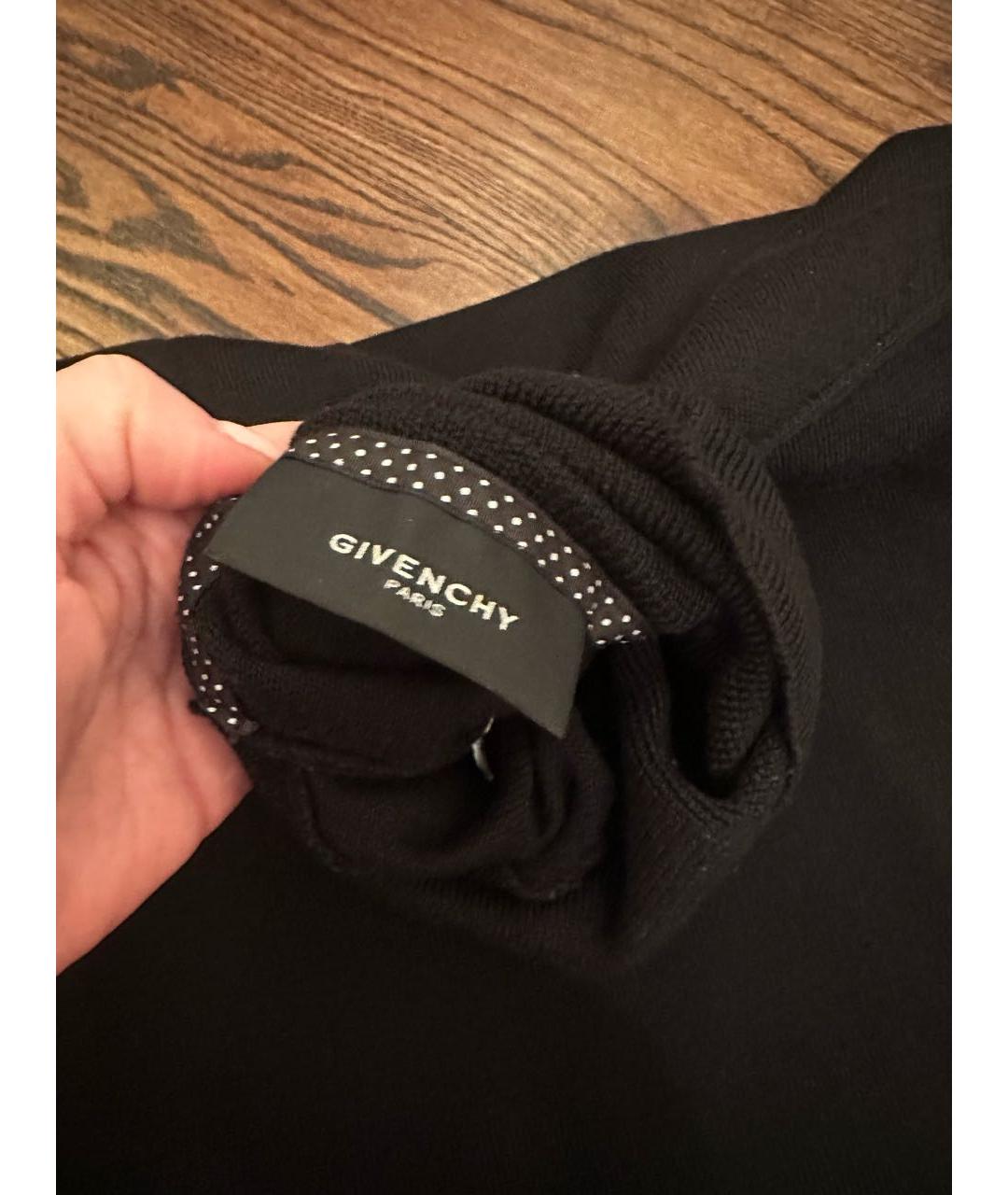 GIVENCHY Черная шерстяная водолазка, фото 3