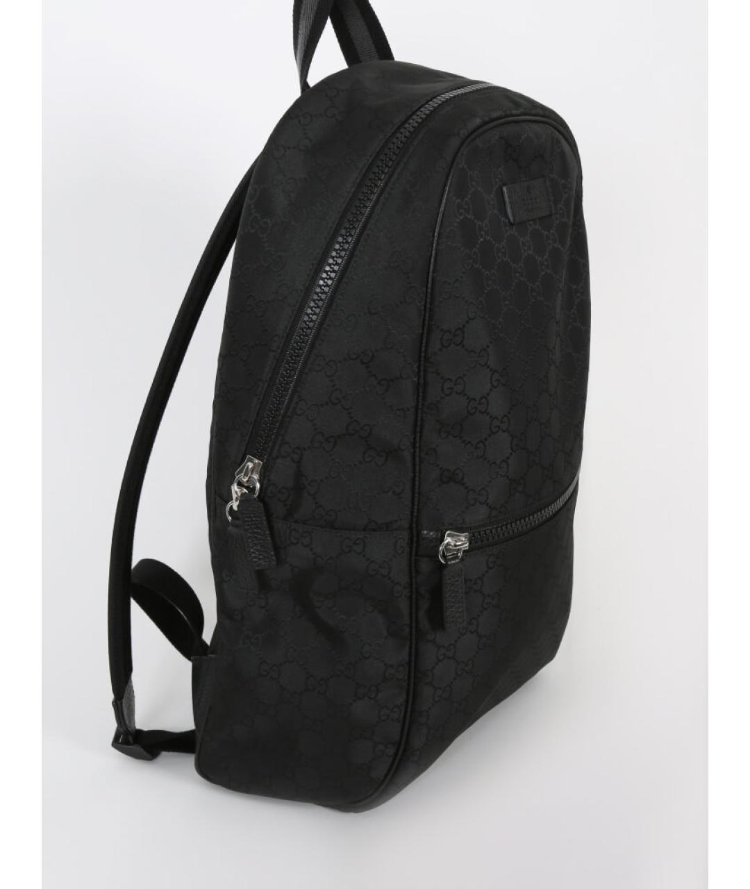 GUCCI Черный синтетический рюкзак, фото 9
