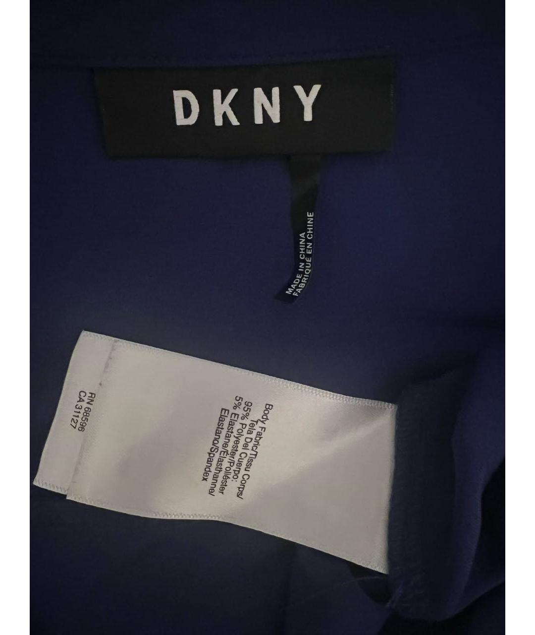 DKNY Синяя блузы, фото 3