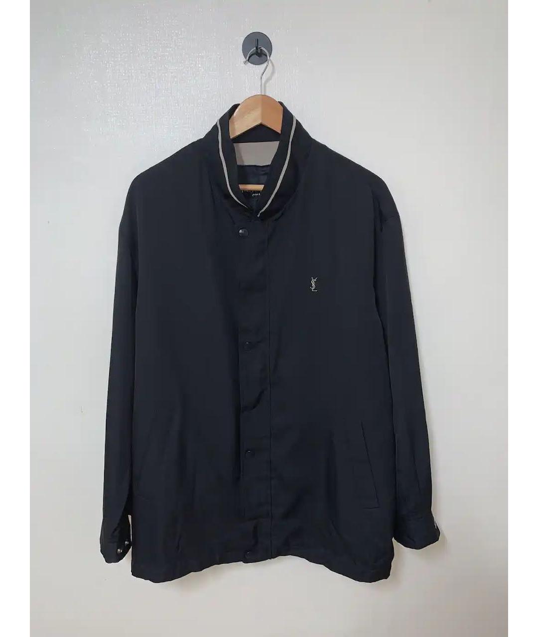 SAINT LAURENT Черная куртка, фото 4