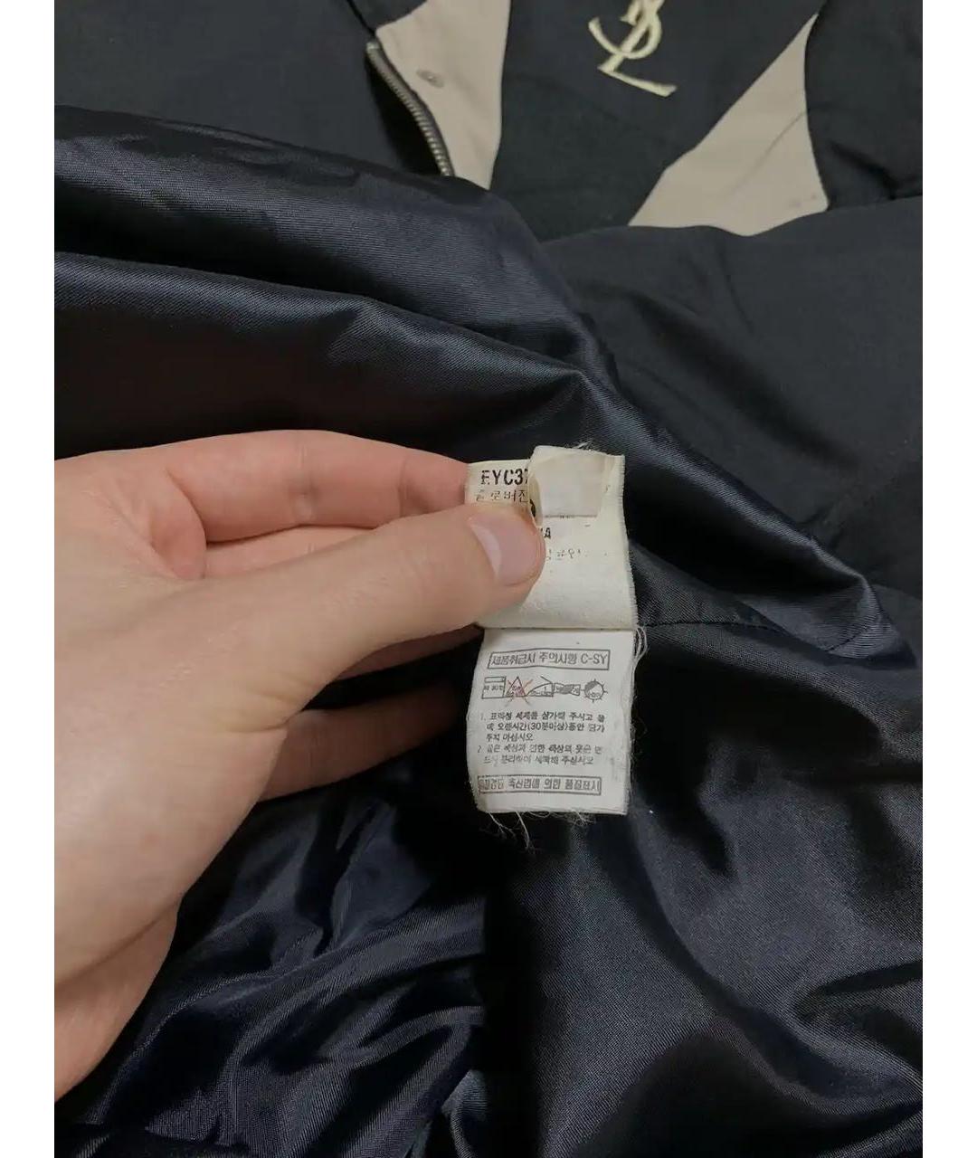 SAINT LAURENT Черная куртка, фото 7