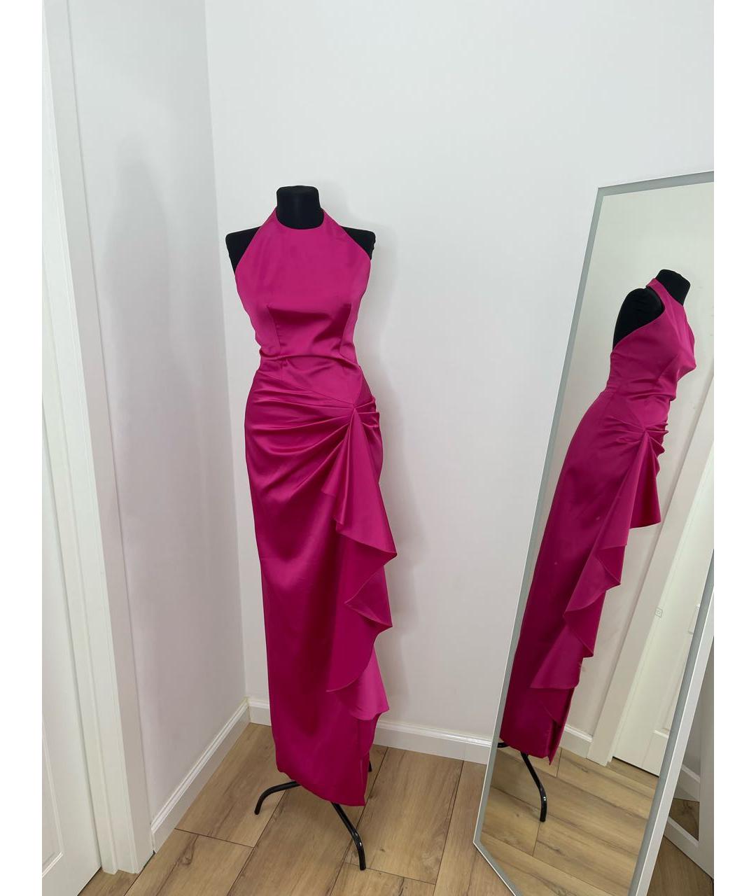 RASARIO Розовое полиэстеровое вечернее платье, фото 9