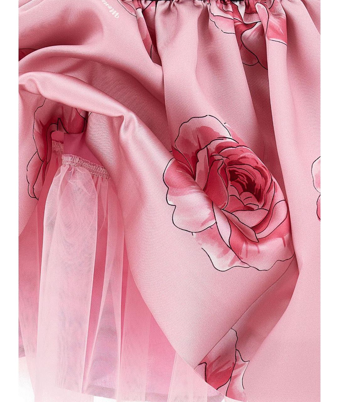 MONNALISA Розовая юбка, фото 3