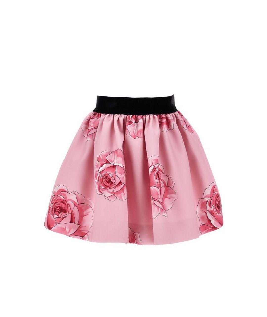 MONNALISA Розовая юбка, фото 1
