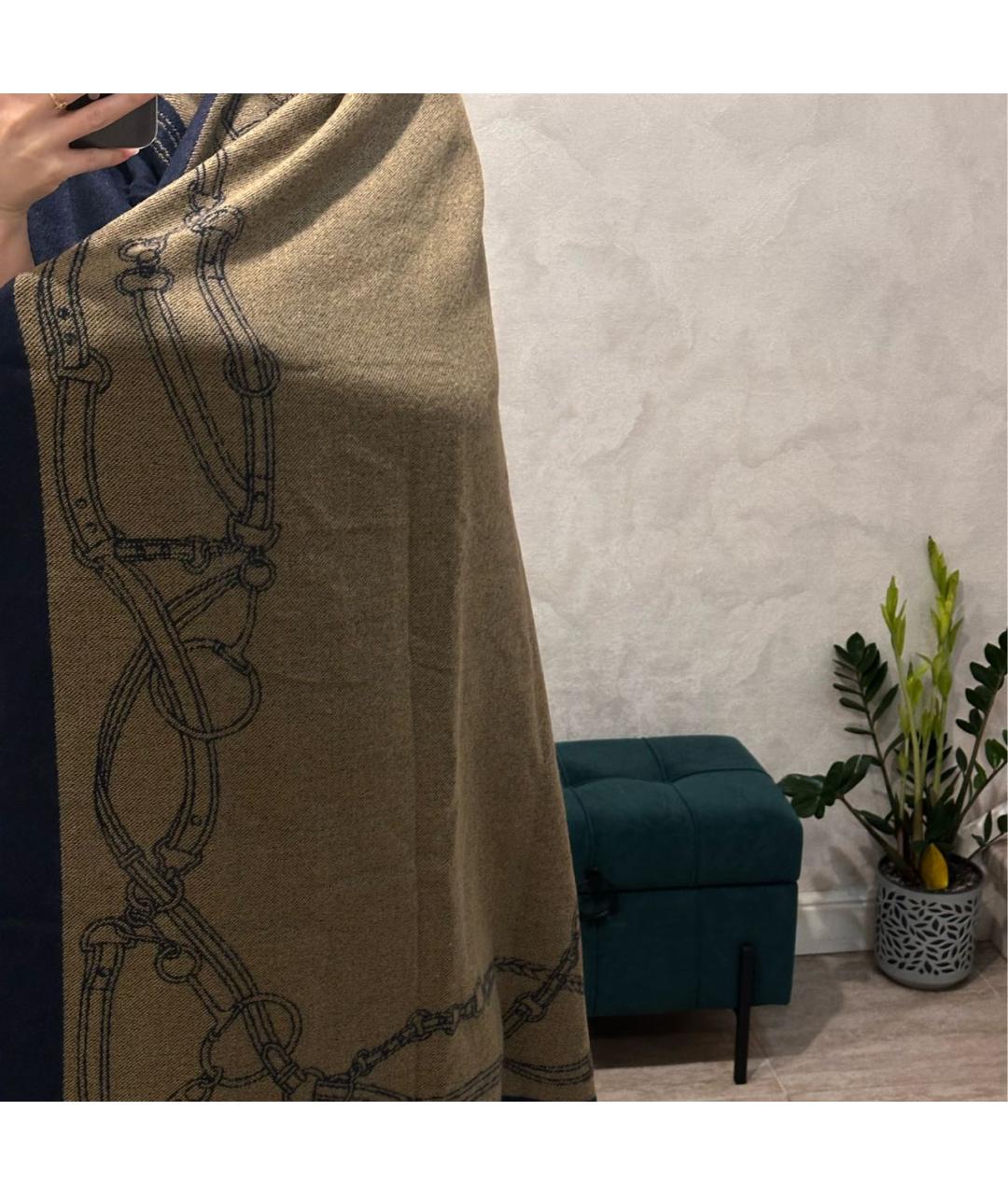 RALPH LAUREN Бежевый шарф, фото 8