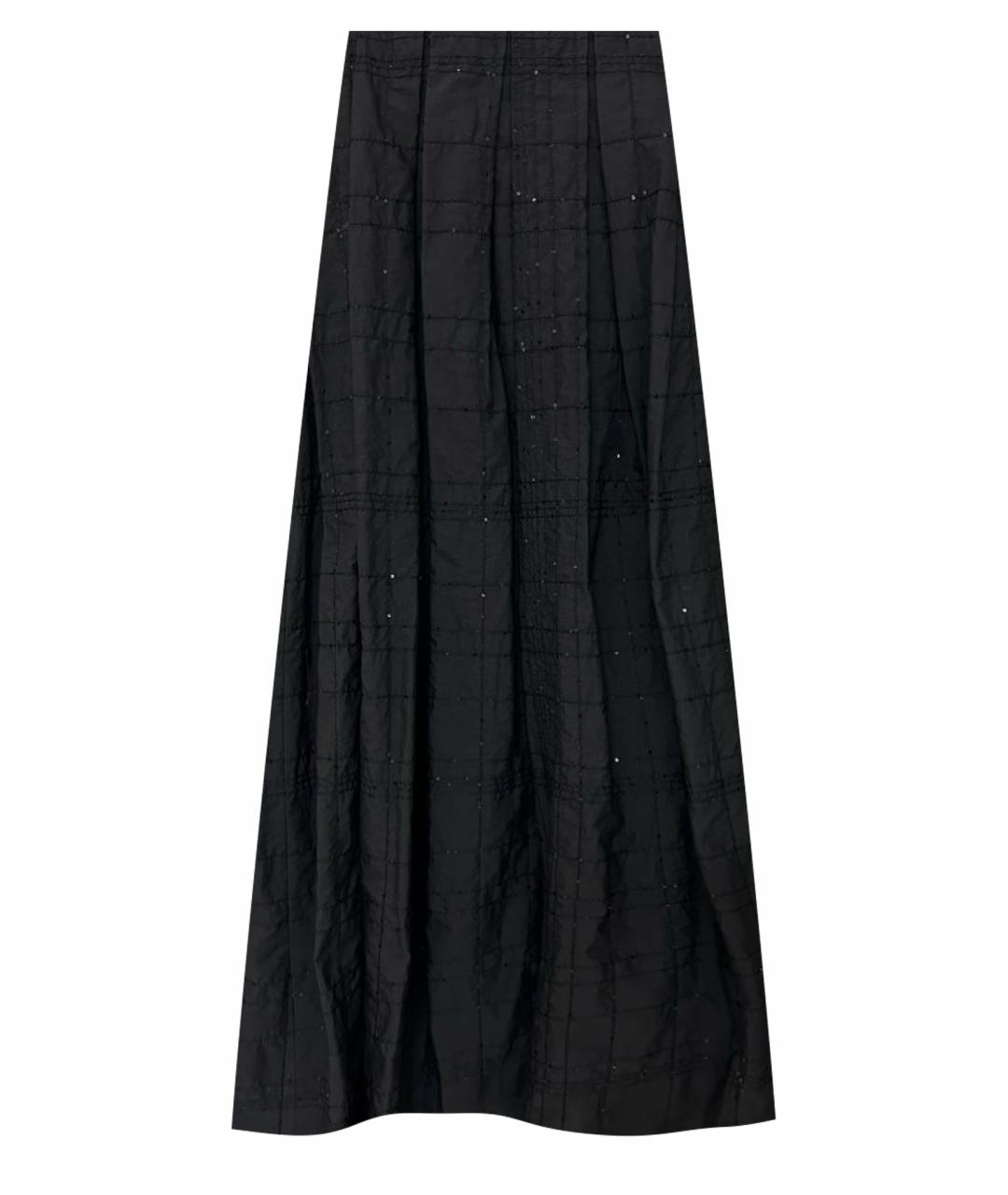 BRUNELLO CUCINELLI Черная юбка макси, фото 1