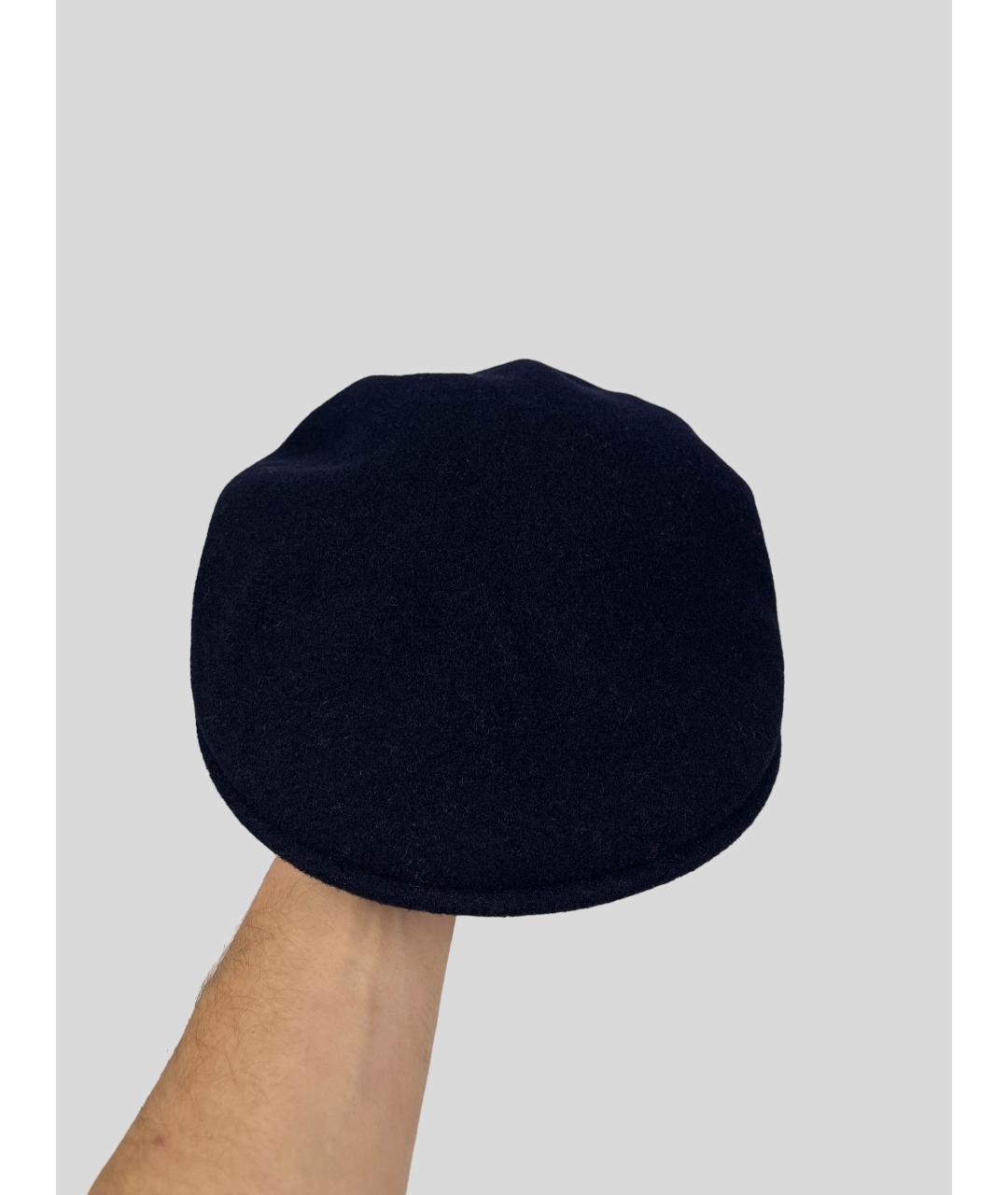 Kangol Черная шерстяная кепка/бейсболка, фото 3