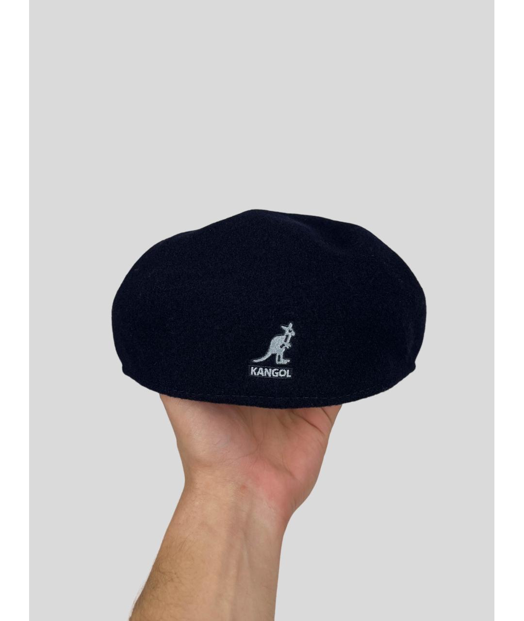 Kangol Черная шерстяная кепка/бейсболка, фото 2