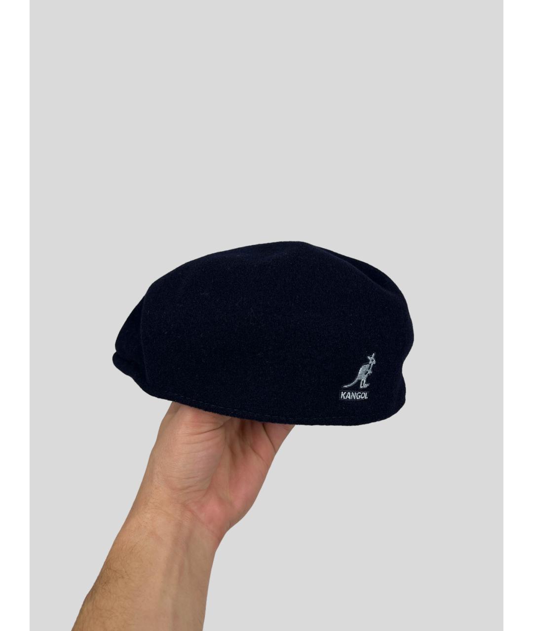 Kangol Черная шерстяная кепка/бейсболка, фото 6