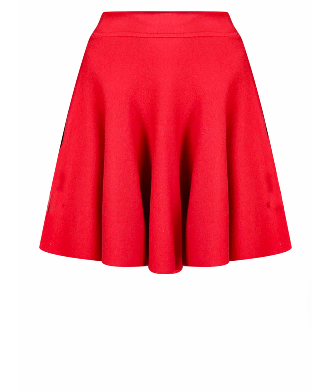 P.A.R.O.S.H. Красная шерстяная юбка мини, фото 1