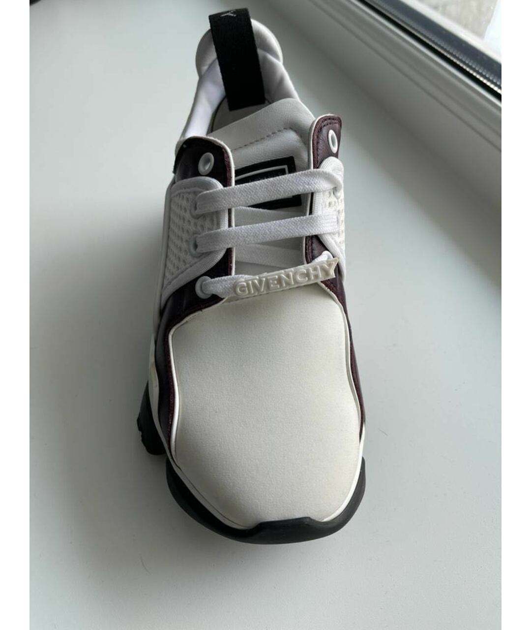 GIVENCHY Белые текстильные кроссовки, фото 3