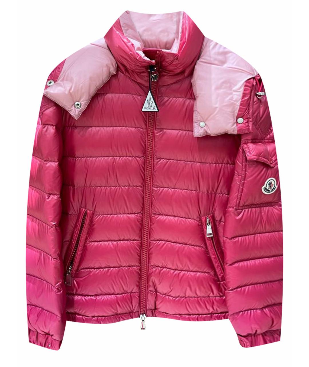 MONCLER Розовая куртка, фото 1