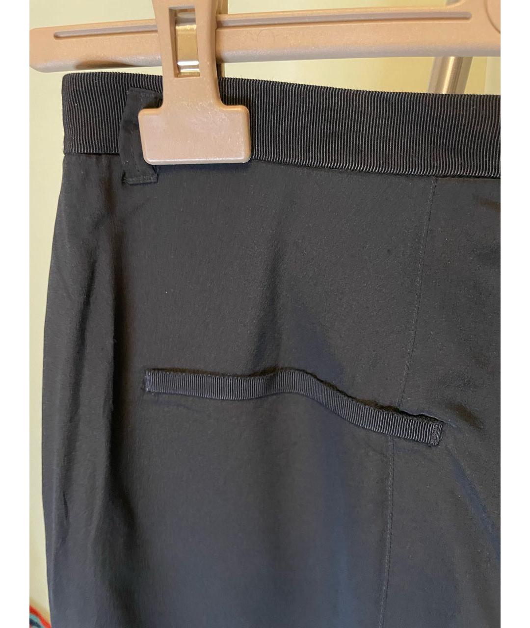 DOROTHEE SCHUMACHER Черные шелковые брюки широкие, фото 3