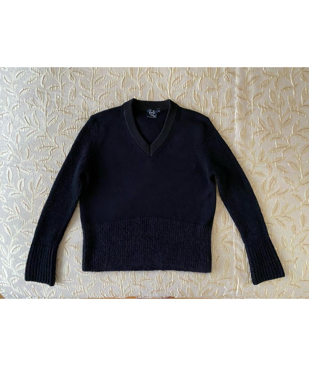 MCQ ALEXANDER MCQUEEN Черный шерстяной джемпер / свитер, фото 9