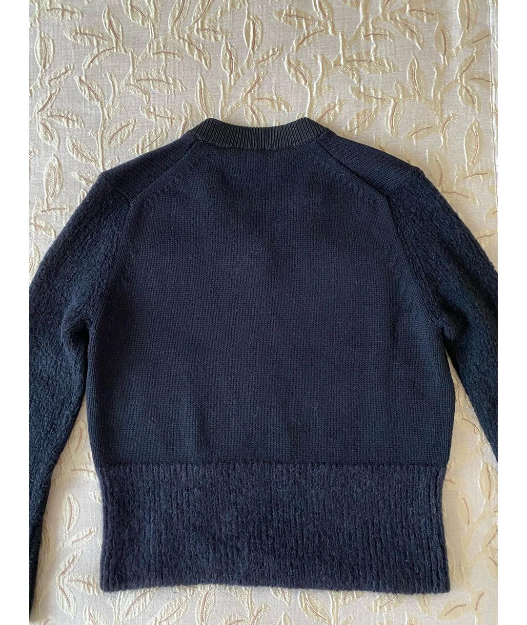 MCQ ALEXANDER MCQUEEN Черный шерстяной джемпер / свитер, фото 8