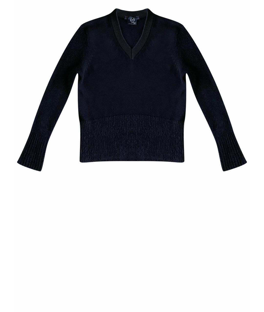 MCQ ALEXANDER MCQUEEN Черный шерстяной джемпер / свитер, фото 1