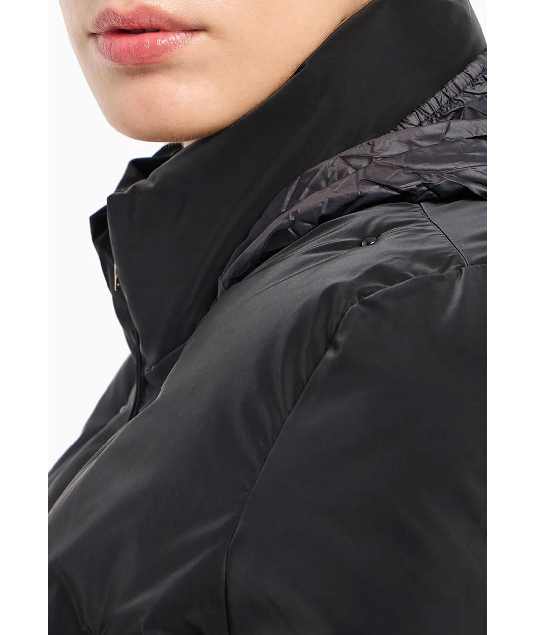 EA7 Черная куртка, фото 4